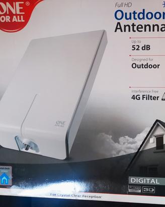 Antenna TV esterna Amplificata ONE FOR ALL SV9455 