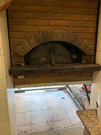 Forno a legna per 8 pizze