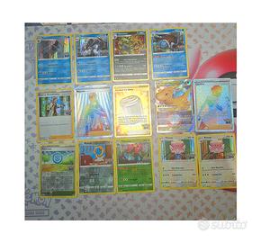 lotto carte pokemon go ita candela dragonite blanc