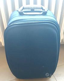 Trolley viaggio blu 56 x 36 - leggero