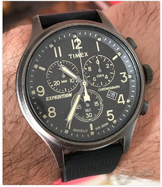 Orologio Timex Expedition Indiglo Cronografo