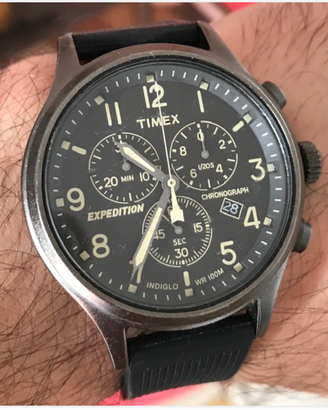 Orologio Timex Expedition Indiglo Cronografo