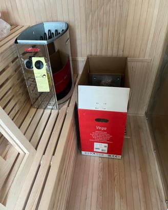 Stufa per sauna Harvia nuova