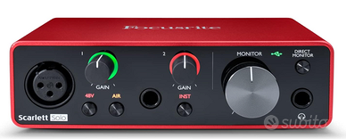 Focusrite Scarlett Solo (terza generazione), inter