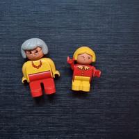 LEGO DUPLO VINTAGE - 2 FIGURE Nonna con Bambina