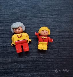 LEGO DUPLO VINTAGE - 2 FIGURE Nonna con Bambina