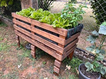 Fioriere in legno per orto o fiori