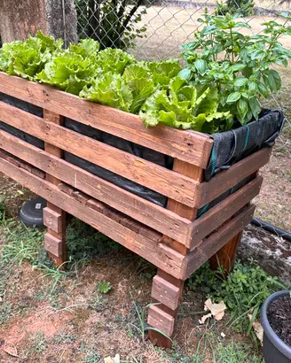 Fioriere in legno per orto o fiori