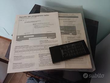 Colonna stereo Technics anni 80