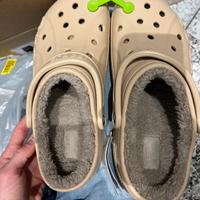 Crocs classic unisex con pelo