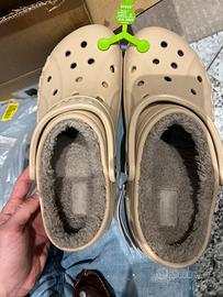 Crocs classic unisex con pelo