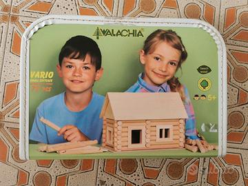 KIT FAI DA TE CASETTA LEGNO WALACHIA 72 PEZZI