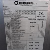 Caldaia a pellet Termorossi ecotherm compact 25.