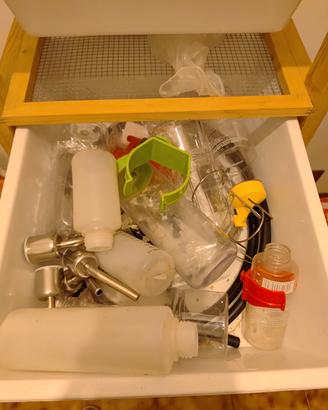 materiale per allevamento roditori