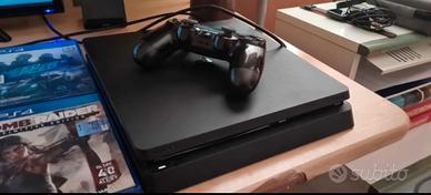 PlayStation 4 slim 1 tetra, come da foto, perfetta