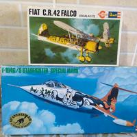 Aeromodelli 1:72 F104 G special Mark e Fiat C.R 42