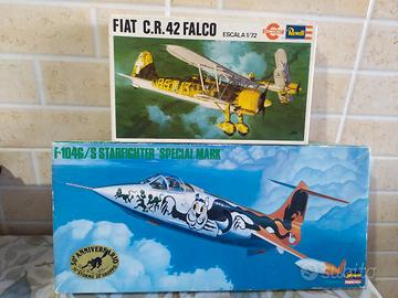 Aeromodelli 1:72 F104 G special Mark e Fiat C.R 42