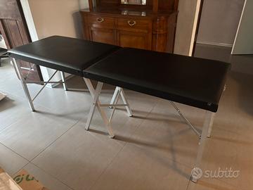 Lettino pieghevole per massaggi