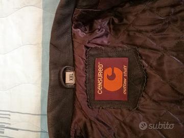 Giubbotto in pelle da uomo censured