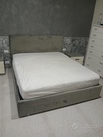 letto matrimoniale contenitore 
