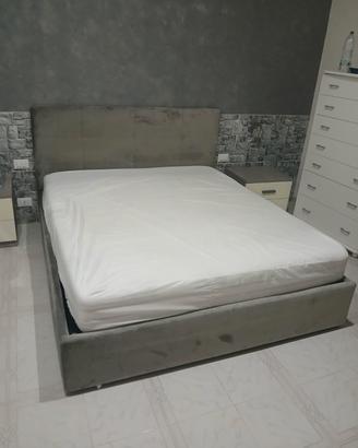letto matrimoniale contenitore 