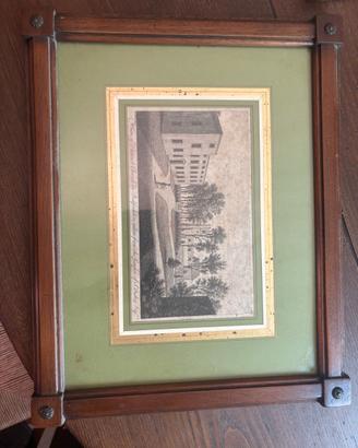 Antica incisione inglese 1789 T. Oliver – Flitwick