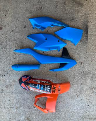 Ricambi plastiche ktm exc 2017