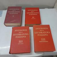 Antologia della Letteratura Italiana. 4 Volumi