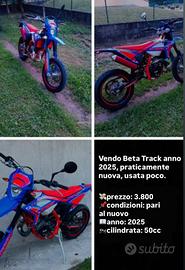beta track 50cc anno 2025, nuovo.
