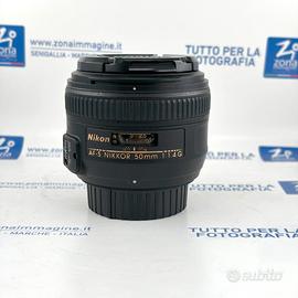 NIKON AF-S 50 mm f1.4 G + GARANZIA USATO