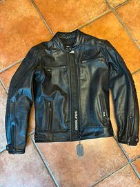 Giacca SEGURA in pelle moto traforata - Tg S - NEW