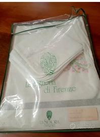 tovaglia di lino con sei tovaglioli 