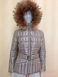 Piumino Jan Mayen donna color argento taglia S (IT