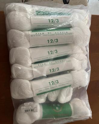 1 kg cotone filo di scozia in matasse