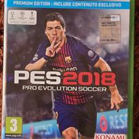 PES 2018 per Xbox one