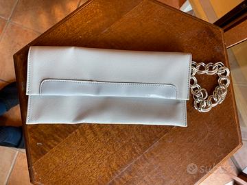 Borsetta pochette bianca