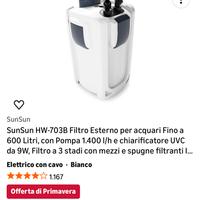 Filtro acquario
