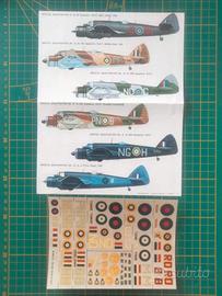 Decals Esci 1/72 - n.30 Bristol Beaufighter
