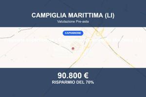 Immobile in asta di 580 m² a Campiglia Marittima