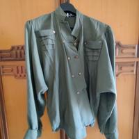 camicia Verde militare.