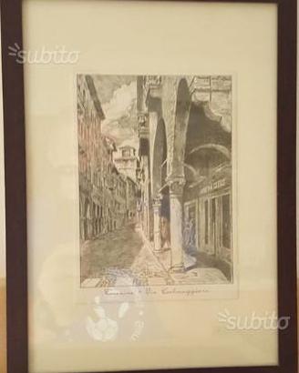Cornice con stampa Treviso Calmaggiore