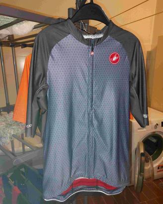 Maglie da Ciclismo Castelli Tg. M e Sportful Tg. L
