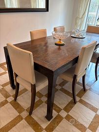 tavolo cinese in olmo dinastia Ching XIX secolo