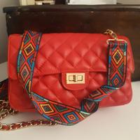 borsa CTM in pelle (simile al modello chanel 2.55)