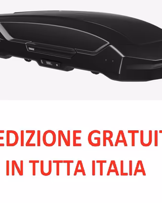 Box da tetto Thule Motion 3 L nero lucido 450 lt