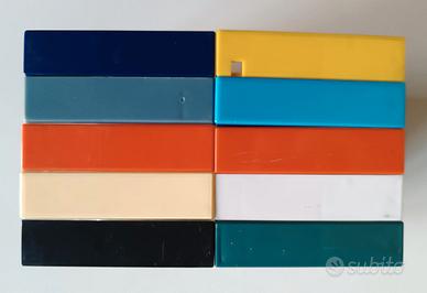 10 custodie cassette COLORE