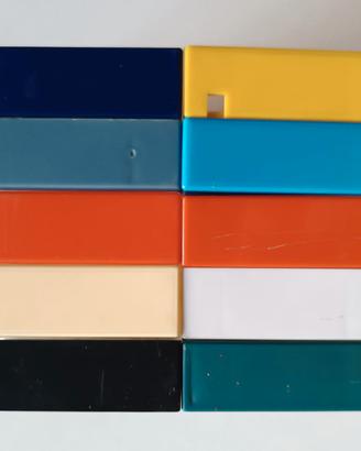 10 custodie cassette COLORE