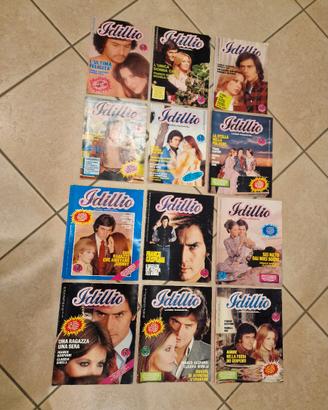 LOTTO 12 Fotoromanzi IDILLIO (1985) r.Anni '70