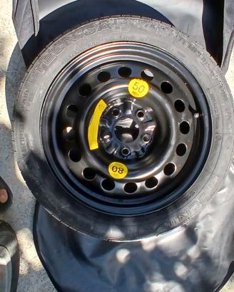 Ruotino di scorta T125/80  R16 nuovo + kit cricch
