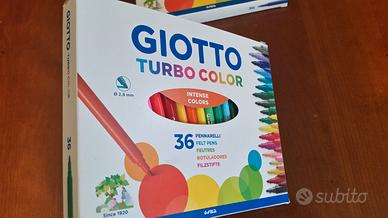 36 Pennarelli Giotto Turbo Color Colori Fila Nuovo